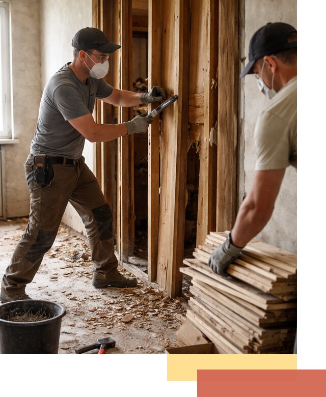 Демонтаж деревянных перегородок в Черемхово быстро и аккуратно