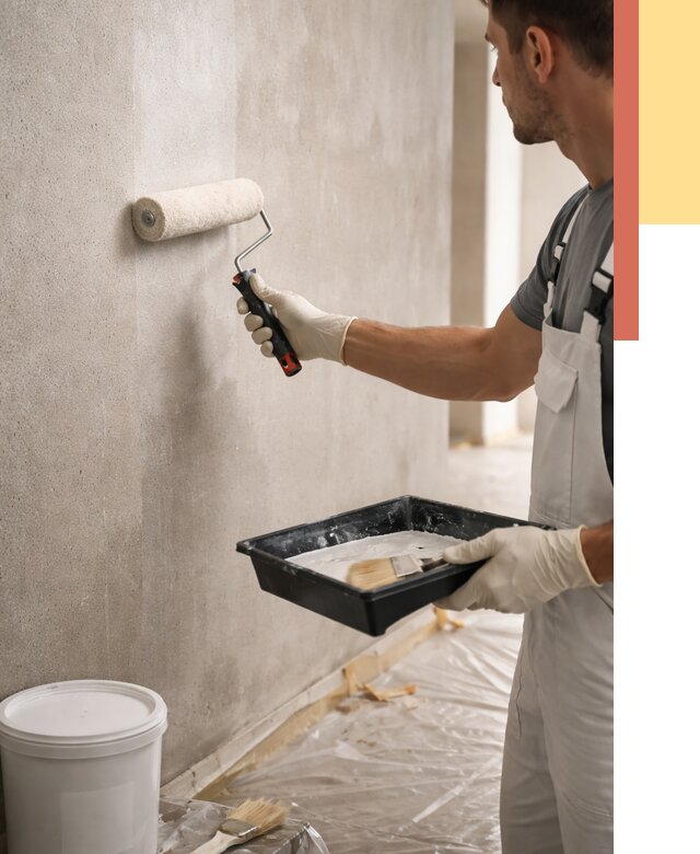 Грунтовка стен в Черемхово от 2294 руб. м2 — быстро, недорого, с материалом | ОТДЕЛОЧНИК-Чрм