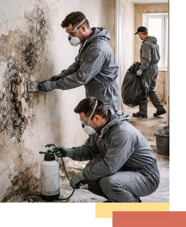 Удаление плесени со стен профессионально в Черемхово