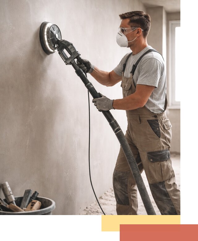 Профессиональная шлифовка стен в Черемхово быстро и качественно