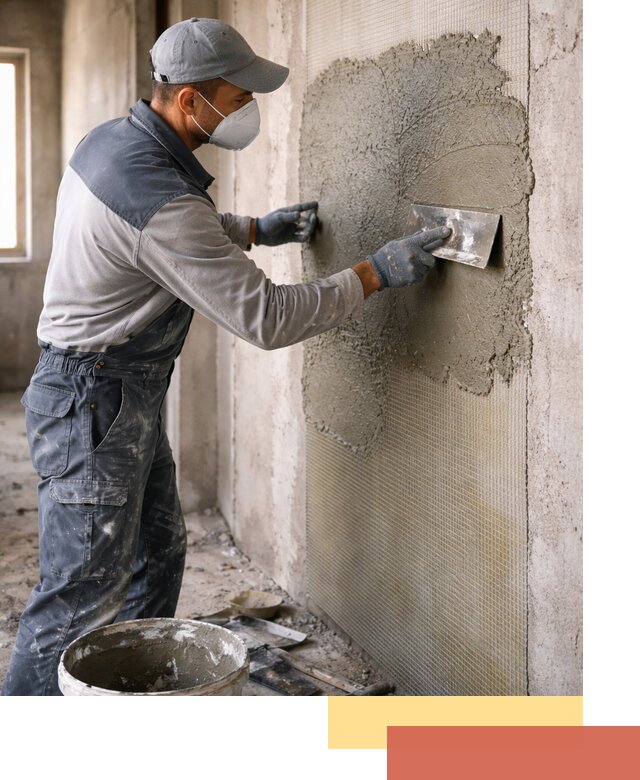 Штукатурка стен по сетке в Черемхово под ключ качественно и быстро