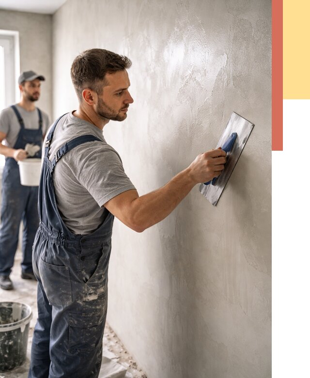 Глянцевание штукатурки стен в Черемхово от 7820 руб. — услуги и затирка | ОТДЕЛОЧНИК-Чрм