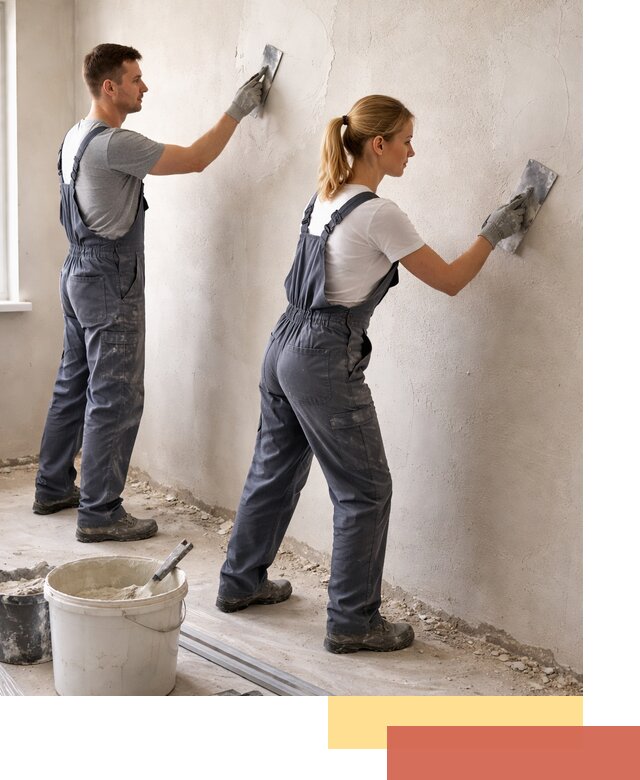 Штукатурка стен под обои в Черемхово профессионально и быстро