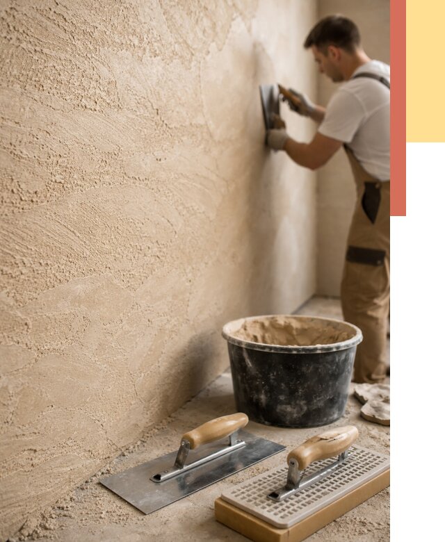 Декоративная штукатурка травертин в Черемхово от 1877 руб/м2 — качественно и недорого | ОТДЕЛОЧНИК-Чрм