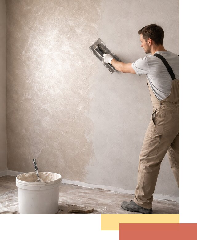 Декоративная штукатурка «Мокрый шелк» под ключ в Черемхово