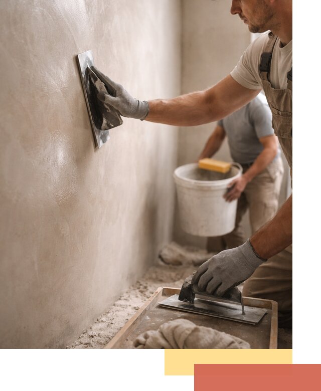 Нанесение марокканской штукатурки таделакт в Черемхово