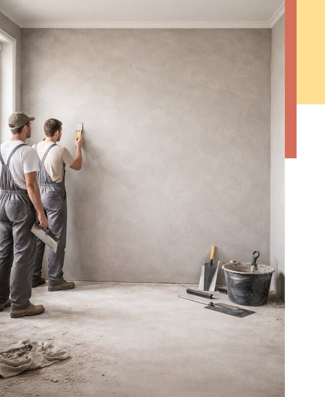 Микробетон на стены в Черемхово от 1303 руб. — нанесение и отделка | ОТДЕЛОЧНИК-Чрм