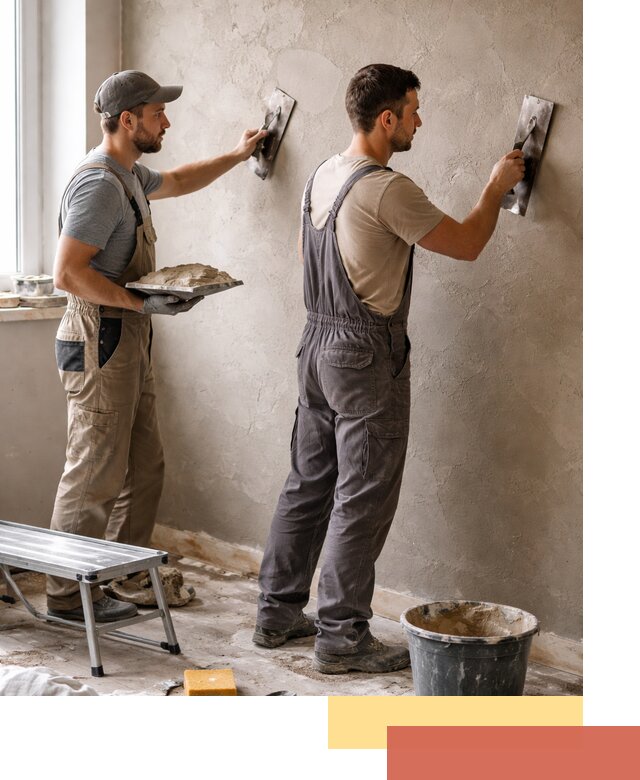 Ремонт декоративной штукатурки и восстановление фактуры в Черемхово