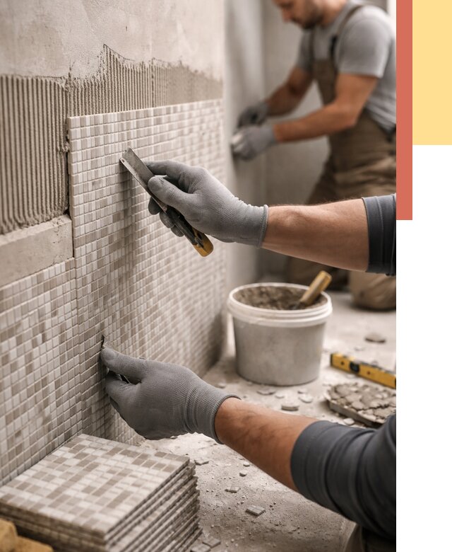 Облицовка стен мозаикой в Черемхово от 3336 руб/м2 — укладка мозаики на стены | ОТДЕЛОЧНИК-Чрм