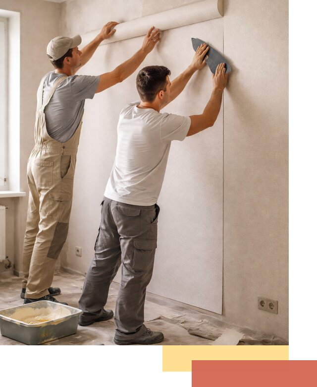 Поклейка виниловых обоев в Черемхово профессионально и качественно