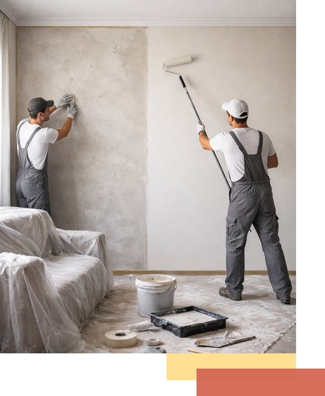 Покраска стен антивандальной краской в Черемхово