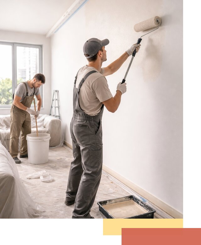 Покраска стен в офисе в Черемхово — быстрый и качественный ремонт