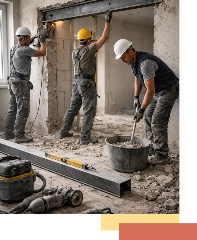 Создание проемов в стенах и несущих конструкциях в Черемхово