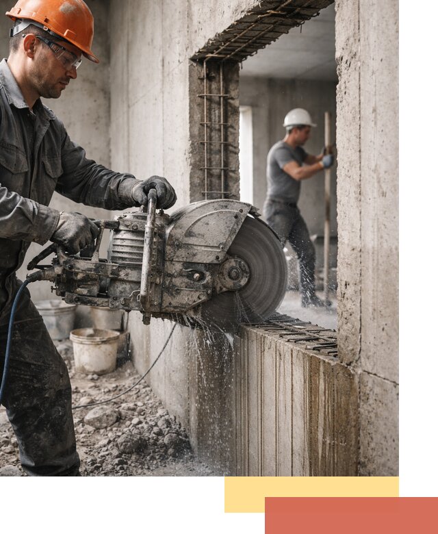 Алмазная резка проемов в Черемхово быстро и точно