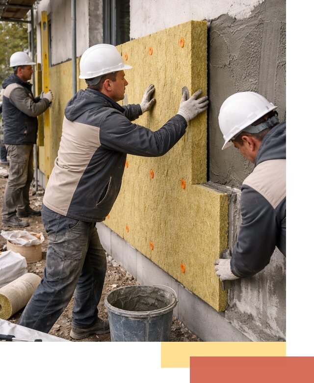 Утепление стен минватой в Черемхово — тепло и звукоизоляция