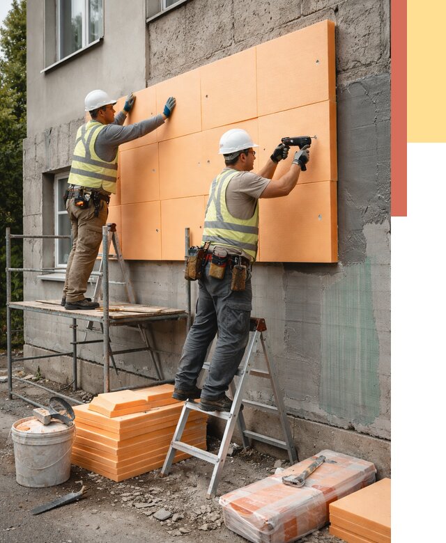 Утепление стен пеноплексом в Черемхово от 1929 руб./м2 — быстро и недорого | ОТДЕЛОЧНИК-Чрм