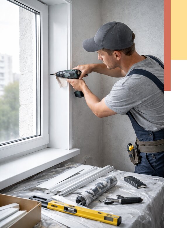 Установка пластиковых откосов в Черемхово от 2346 руб. | ОТДЕЛОЧНИК-Чрм монтаж, быстро и недорого