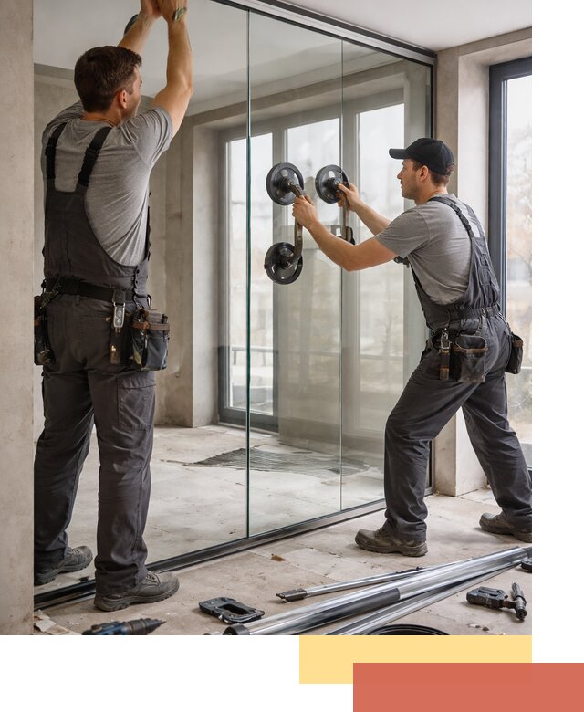 Цельностеклянные перегородки под ключ в Черемхово