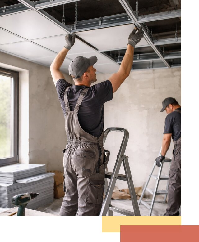 Монтаж кассетного потолка в Черемхово качественно и быстро