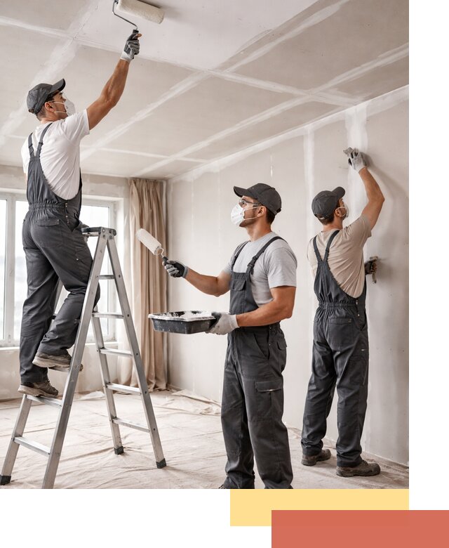 Покраска потолка из гипсокартона в Черемхово качественно и недорого