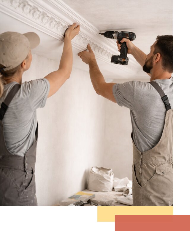 Профессиональный монтаж лепнины на потолок в Черемхово