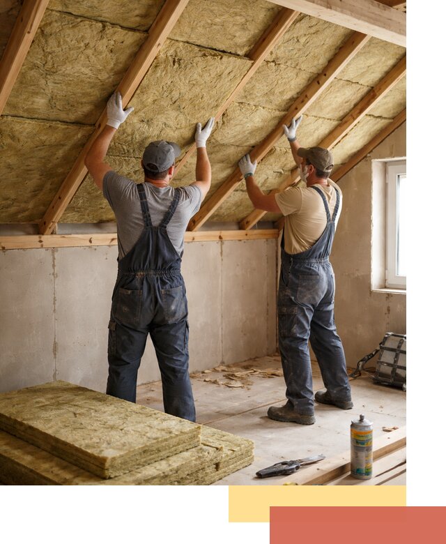 Утепление потолка минеральной ватой в Черемхово